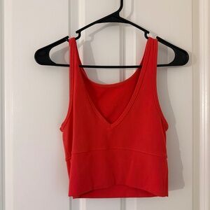 Lululemon Cropped Tank Reversible Size 6